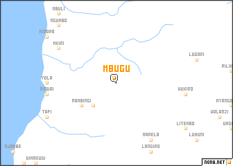 map of Mbugu