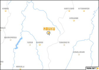 map of Mbuku