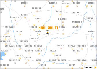 map of Mbulamuti