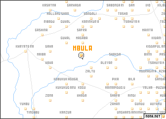 map of Mbula
