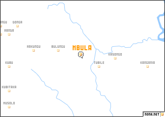 map of Mbula
