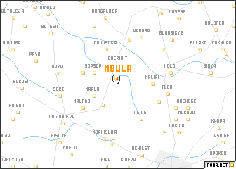 map of Mbula