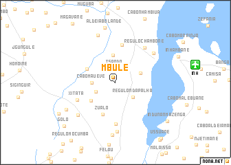 map of M. Bule