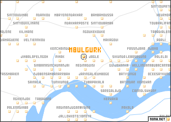 map of Mbulgurk