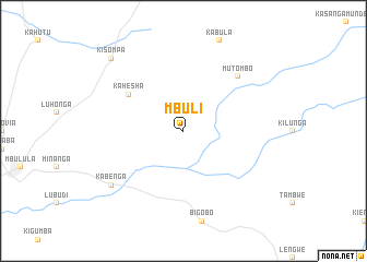 map of Mbuli