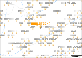 map of Mbulo Tocha