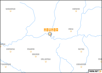 map of Mbumba