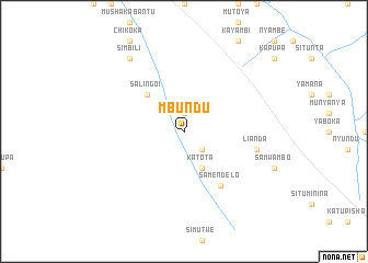 map of Mbundu