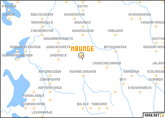 map of Mbunge