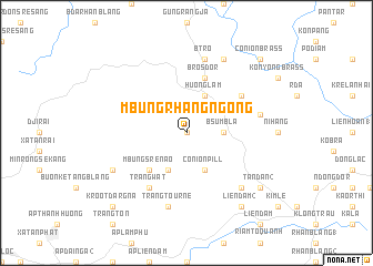 map of M”bung R”hang Ngong