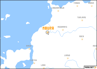 map of Mbura