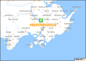 map of Mburembasanga