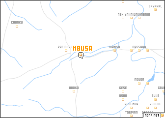 map of Mbusa