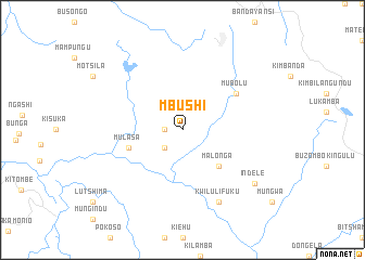 map of Mbushi