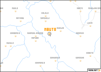 map of Mbuta