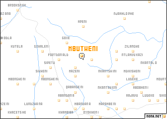map of Mbutweni