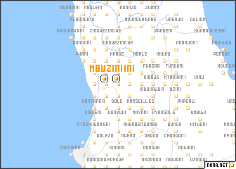 map of Mbuzini