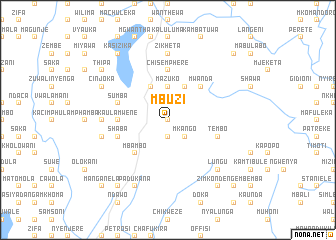 map of Mbuzi