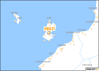 map of Mbuzi