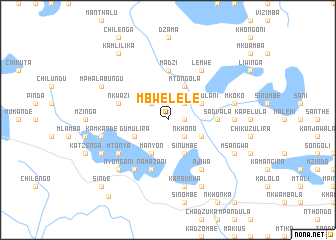 map of Mbwelele