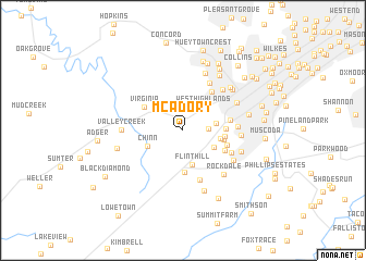 map of McAdory