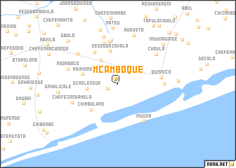 map of M. Camboque