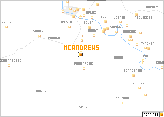 map of McAndrews