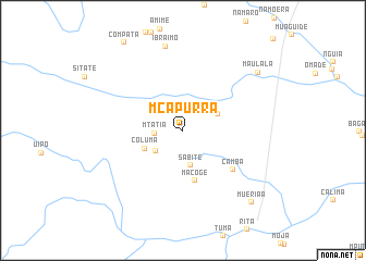 map of Mcapurra