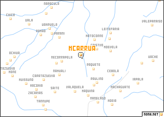 map of Mcarrua