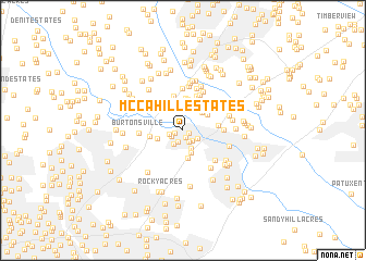 map of McCahill Estates