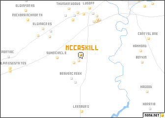 map of McCaskill