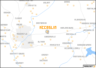 map of McCaslin