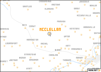 map of McClellan