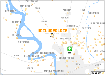 map of McClure Place