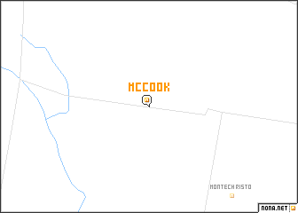 map of McCook