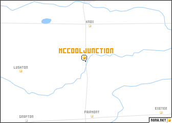 map of McCool Junction