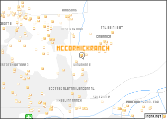 map of McCormick Ranch