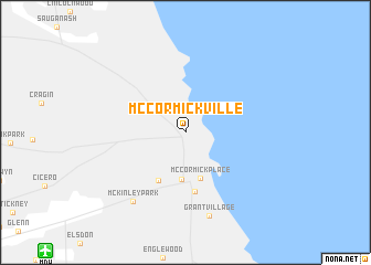 map of McCormickville