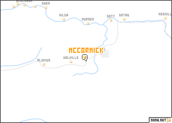 map of McCormick