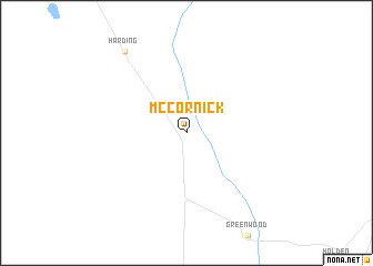 map of McCornick