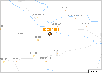 map of McCranie