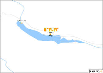 map of McEwen