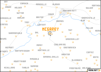 map of McGarey