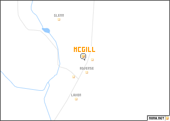 map of McGill