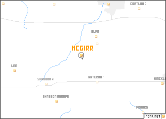 map of McGirr