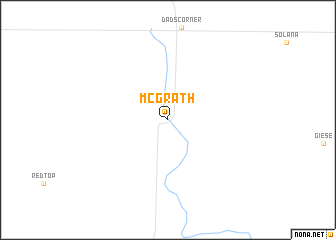 map of McGrath