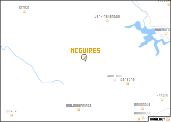 map of McGuires