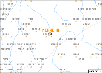 map of Mchacha