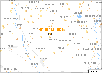 map of Mchadijvari