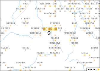 map of Mchaka